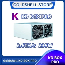 GoldShell KD BOX PRO Cryptocurrency KDA Miner 2.6TH/S 230W 0.088W/G No PSU