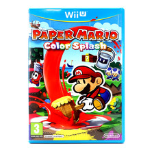 Paper Mario: Color Splash PAL Ver. (Wii U) CIB - Authentic Good Condition