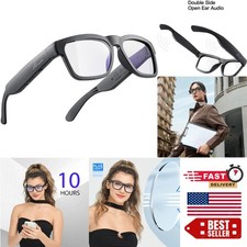 OhO Smart Glasses: Bluetooth Safety Eyewear with Voice Control, UV  Blue Lig...
