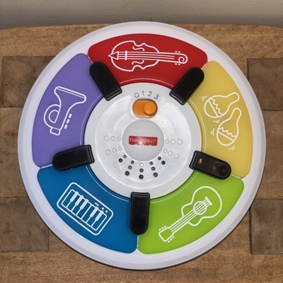 Fisher Price Learn with Lights Piano Musical Instruments Trumpet Violin Guitar