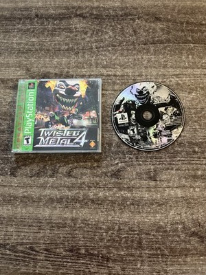 Twisted Metal 4 (Sony PlayStation 1 PS1, 1999) CIB! Tested & Working!