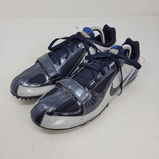 Nike Zoom Rival S Track  Field Shoes Mens 10.5 Bowerman Series Spikes Blue Gray