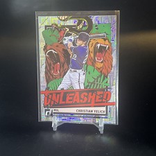 2021 Donruss Unleashed Vector #UNL20 Christian Yelich - Milwaukee Brewers