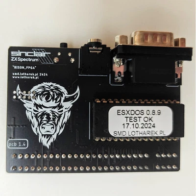 Interfaz múltiple Bison para ZX Spectrum (DivMMC, TurboSound 2xAY, Kempston)