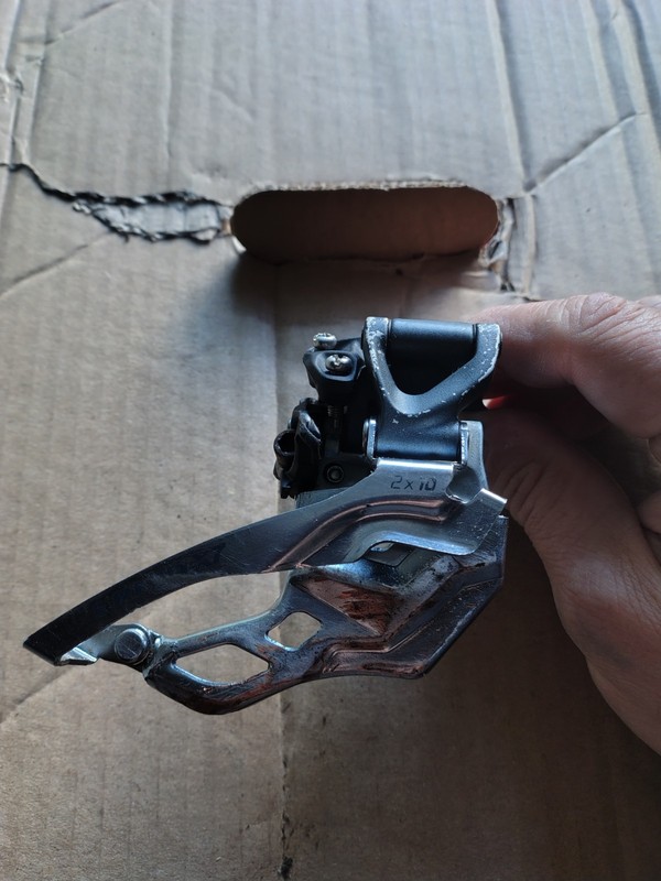 Sram X7 Front Derailleur Double 2 x 10 Speed 34.9mm Clamp On Bottom Pull