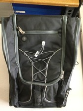 ATHALON EVERYTHING SKI BOOT BAG  BACKPACK - BLACK / GREY