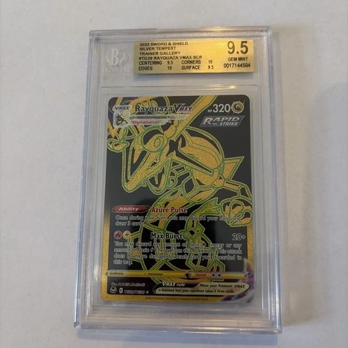 Rayquaza VMAX #TG29 2022 Pokemon Silver Tempest Trainer Gallery BGS 9.5