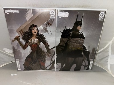 Absolute Batman #16 Wonder Woman #15 Leirix Connecting Covers Set
