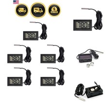 5pcs Digital LCD Thermometer Temperature Digital LCD Fridge Thermometer Water...