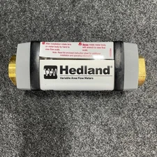 NEW HEDLAND H705B-005 3500psi Brass Flow Meter 3/4 NPT, 0.5 to 5.0 GPM FREE SHIP