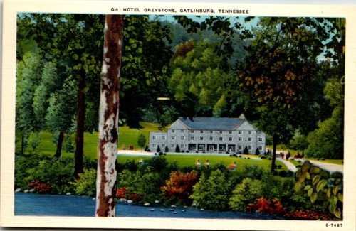 Hotel Greystone Gatlinburg TN Smoky Mountains Scenic View 1930s