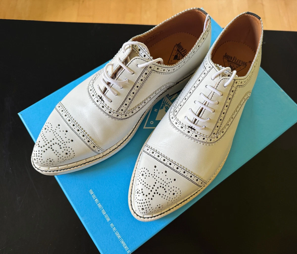 John Fluevog Gateway Southport Leather Oxford Shoes - Men\'s Size 8 John Fluevog Oxford Dress Shoes for Men with Upper Leather  main image 3