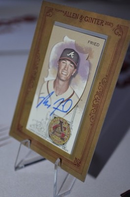 Max Fried/ Topps Allen & Ginter 2022/23 / Auto Atlanta Braves