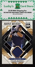2020 Panini Elite Extra Edition #PM-TT Taylor Trammell Prospect Materials Relic