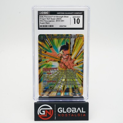 Uub Focused Full Strength Blow #BT21-051 Dragonball Super 2023 POP 2 CGC 10