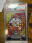 2023 Panini Mosaic Epic Performers Patrick Mahomes #EP-PM PSA Mint 9 Chiefs /89