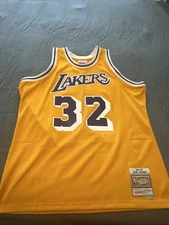 Magic Johnson LAKERS Men's Mitchell & Ness Jersey Hardwood Classics 1984-85