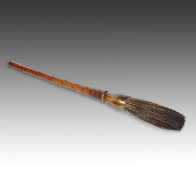VINTAGE CHINESE AUTHENTIC SCHOLAR'S CALLIGRAPHY BRUSH BI FOUR TREASURES CHINA