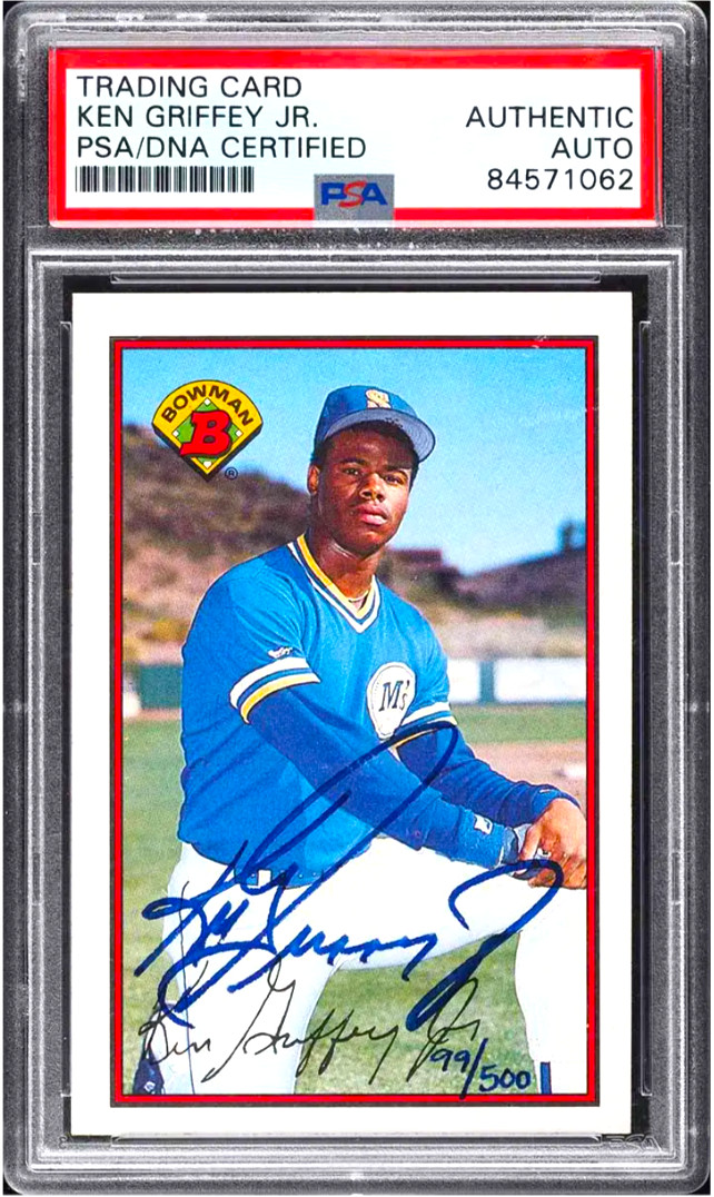 Ken Griffey Jr. Autograph PSA/DNA CERTIFIED Signed Authentic AUTO 99/500! RARE!