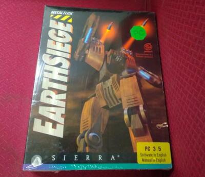 Metaltech: Earthsiege PC 3,5'' Big Box  NEU & OVP  