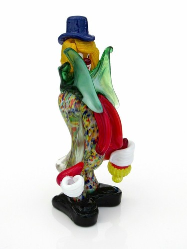 SIGNED & Certificate World Class Murano Art Glass Clown Sculpture Figure N3 - Picture 5 of 6