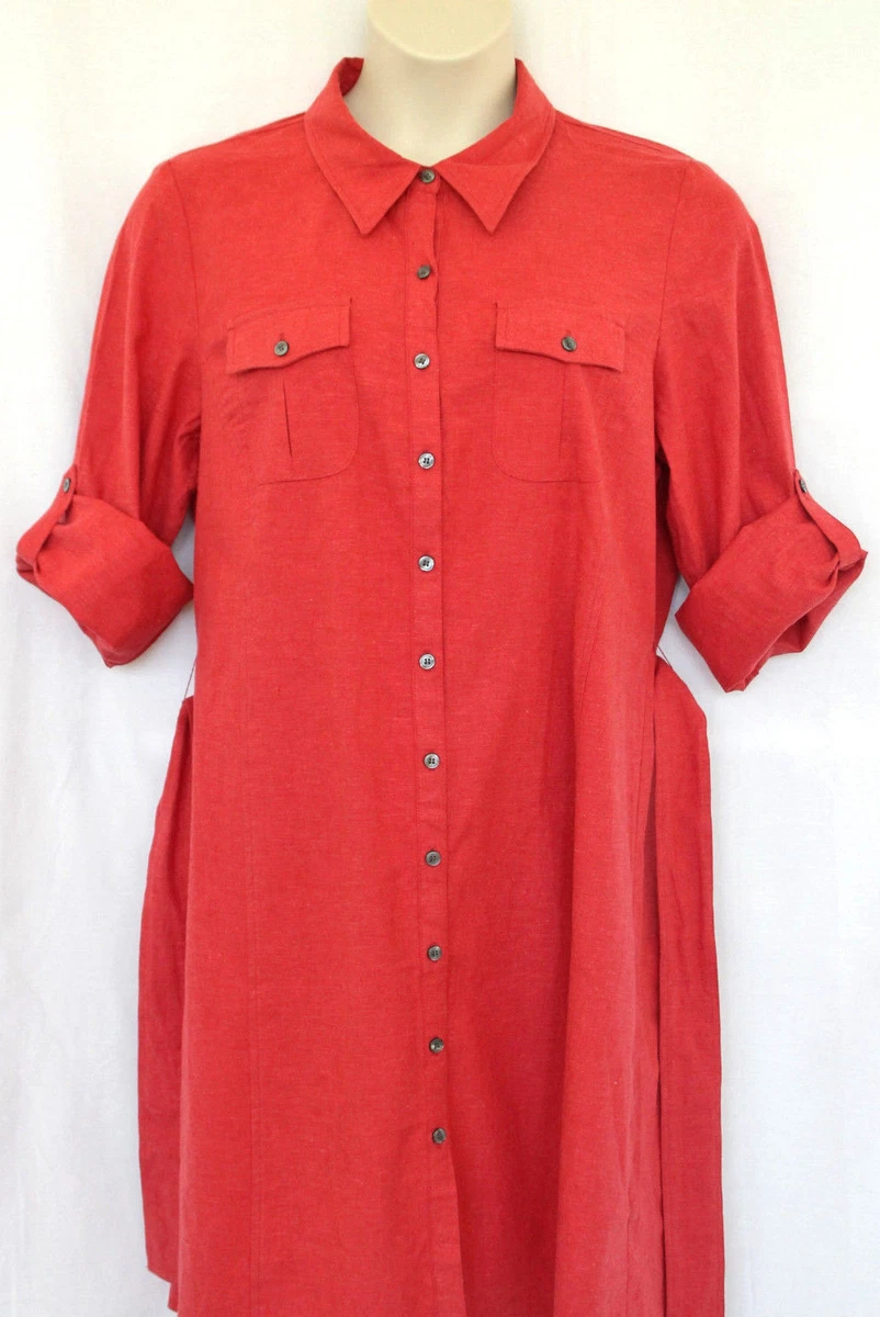 Qvc linen dresses 2025