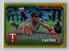 2024 Topps Series 1 Willi Castro #285 Gold Foil Twins