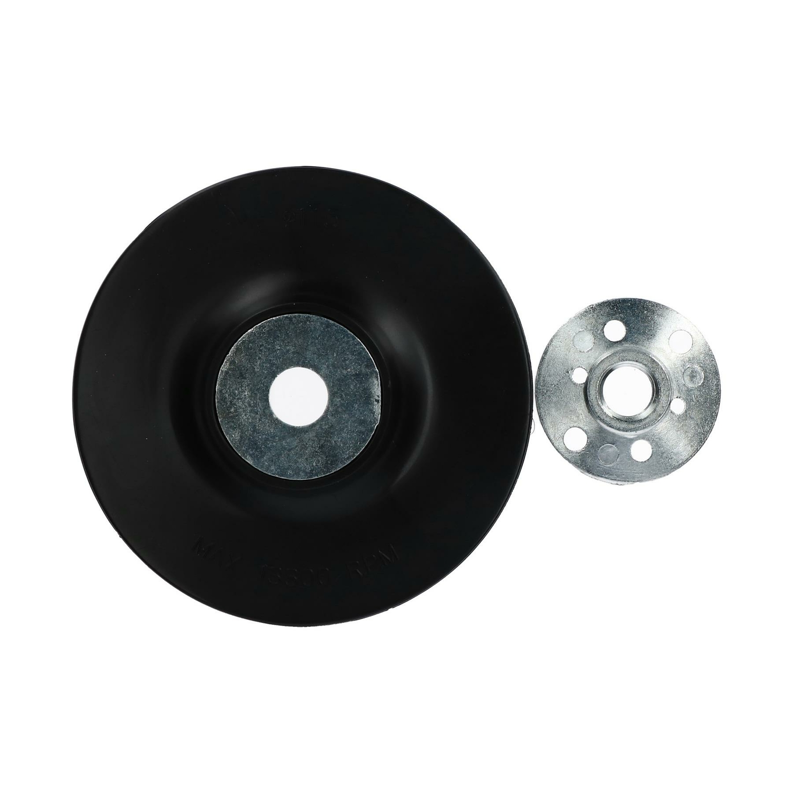 M14 115mm Thread Plastic Backing Pad For 4-1/2"" Angle Grinders Sanders Discs