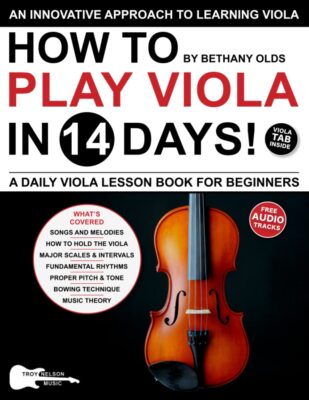 Viola Lesson 1 How to Play Viola in 14 Days A Daily Viola Lesson Book for Beginners ...