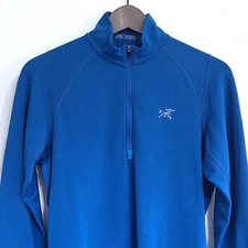 Arc’teryx Polartec Thetis Zip Neck LS Layer Pullover Men Small Outdoor