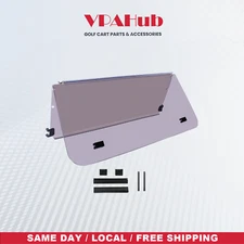 VPAHub Flip Flop Compact Golf Cart Windshield for YAMAHA G22 (2003-2007), Tinted