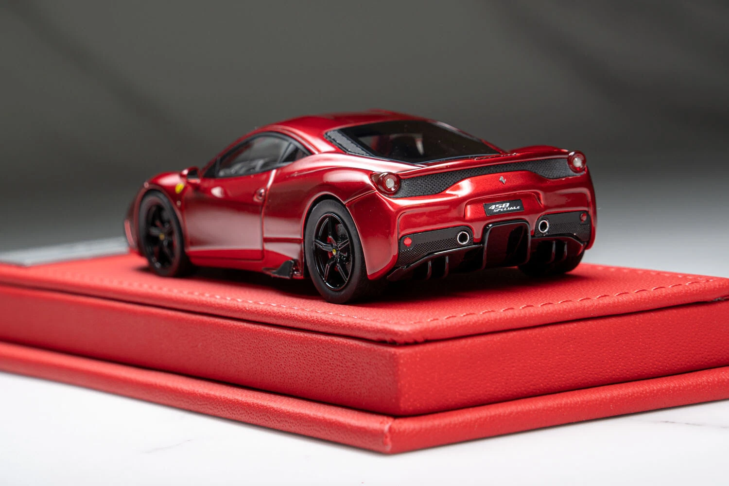 Rare HH 1:43 Ferrari 458 Speciale Rosso Fucco Car Model Collection Limited 30pcs Rare HH 1:43 Ferrari 458 Speciale Rosso Fucco Car Model Collection Limited 30pcs