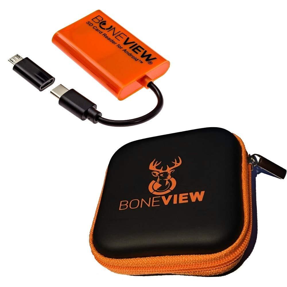 SD Card Reader for Android - Type C USB Trail Camera Viewer, Deer Hunting Acc...