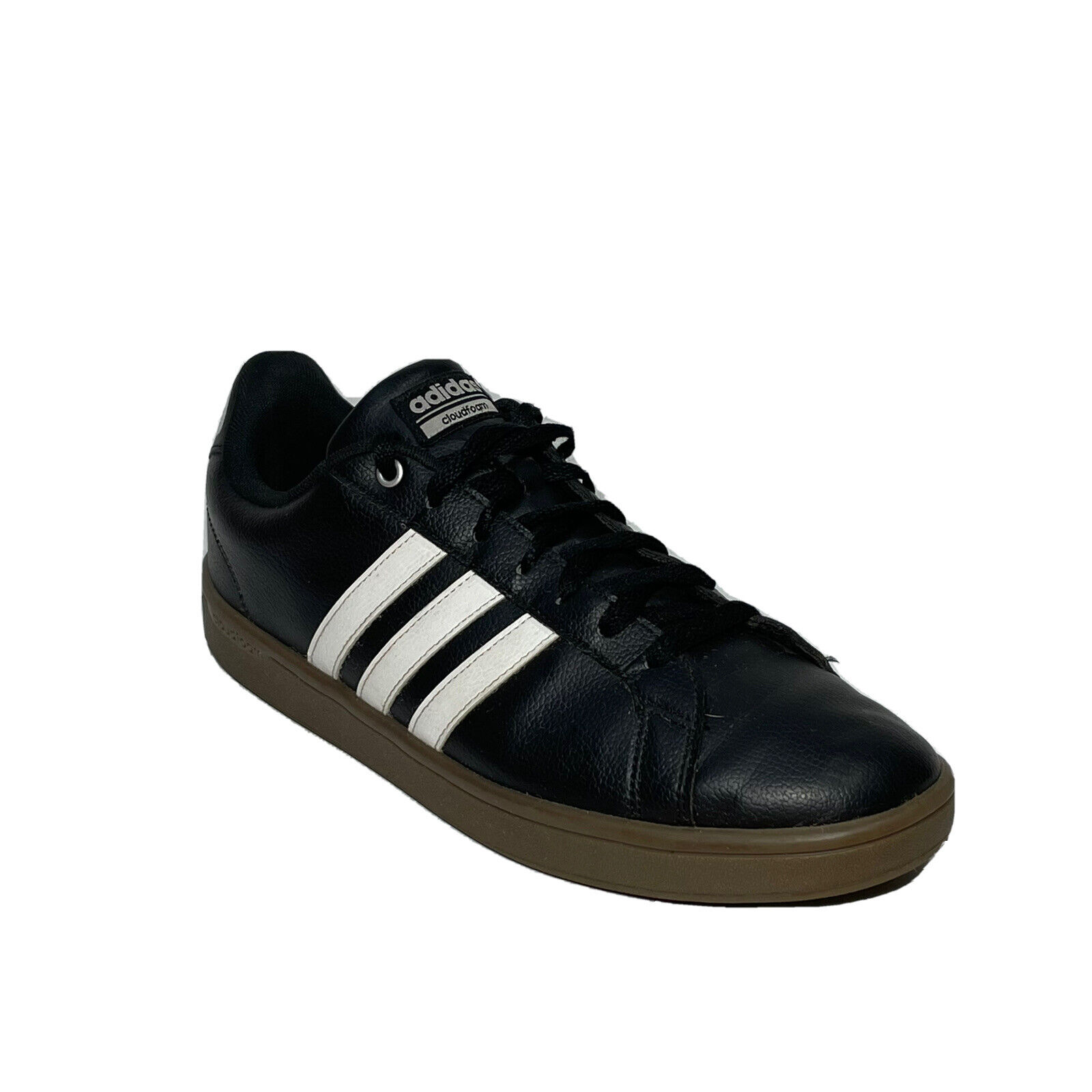 Elaborar Confesión tranquilo Adidas Daily 2.0 Athletic Shoes Mens 8 Black White Gum Ortholite Float  Lowtop | eBay