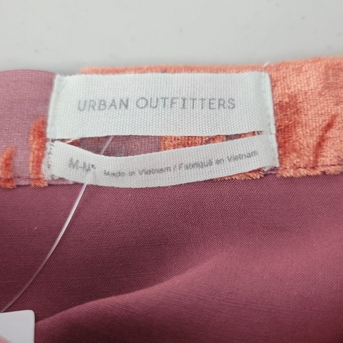 Urban Outfitters Mini Skirt Womens size M Red Rouge Side Zipper LIned NWT $69 - Picture 4 of 9