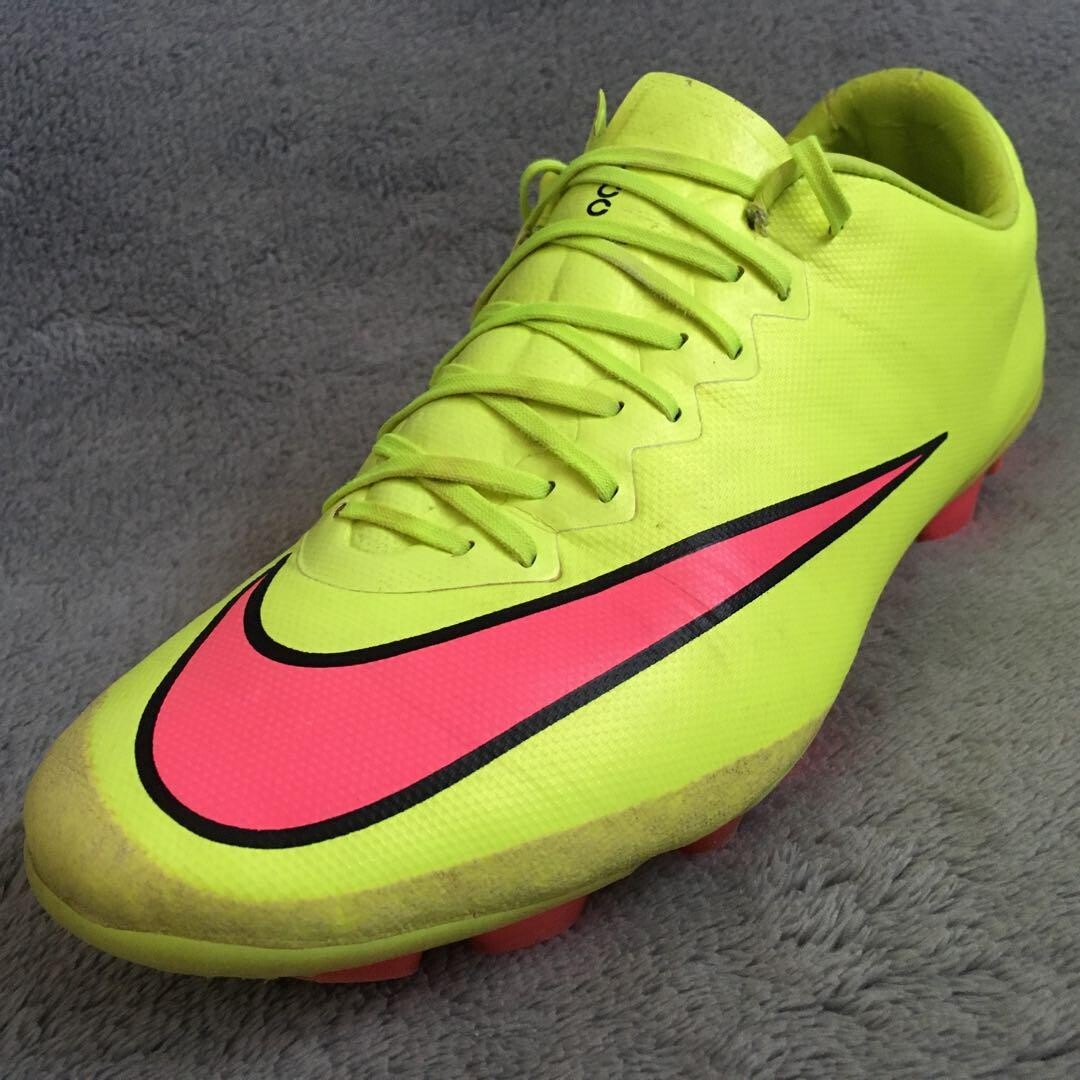 Nike Mercurial Vapor 10 HG Volt Pink (US 7 / 25.0cm) - USED Nike Mercurial Vapor 10 HG Volt Pink (US 7 / 25.0cm) - USED