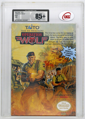 Operation Wolf | Nintendo NES | eingeschweißt SEALED UKG 85+