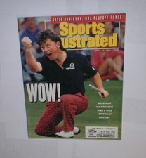 1991 Sports Illustrated IAN WOOSNAM wins THE MASTERS ! 