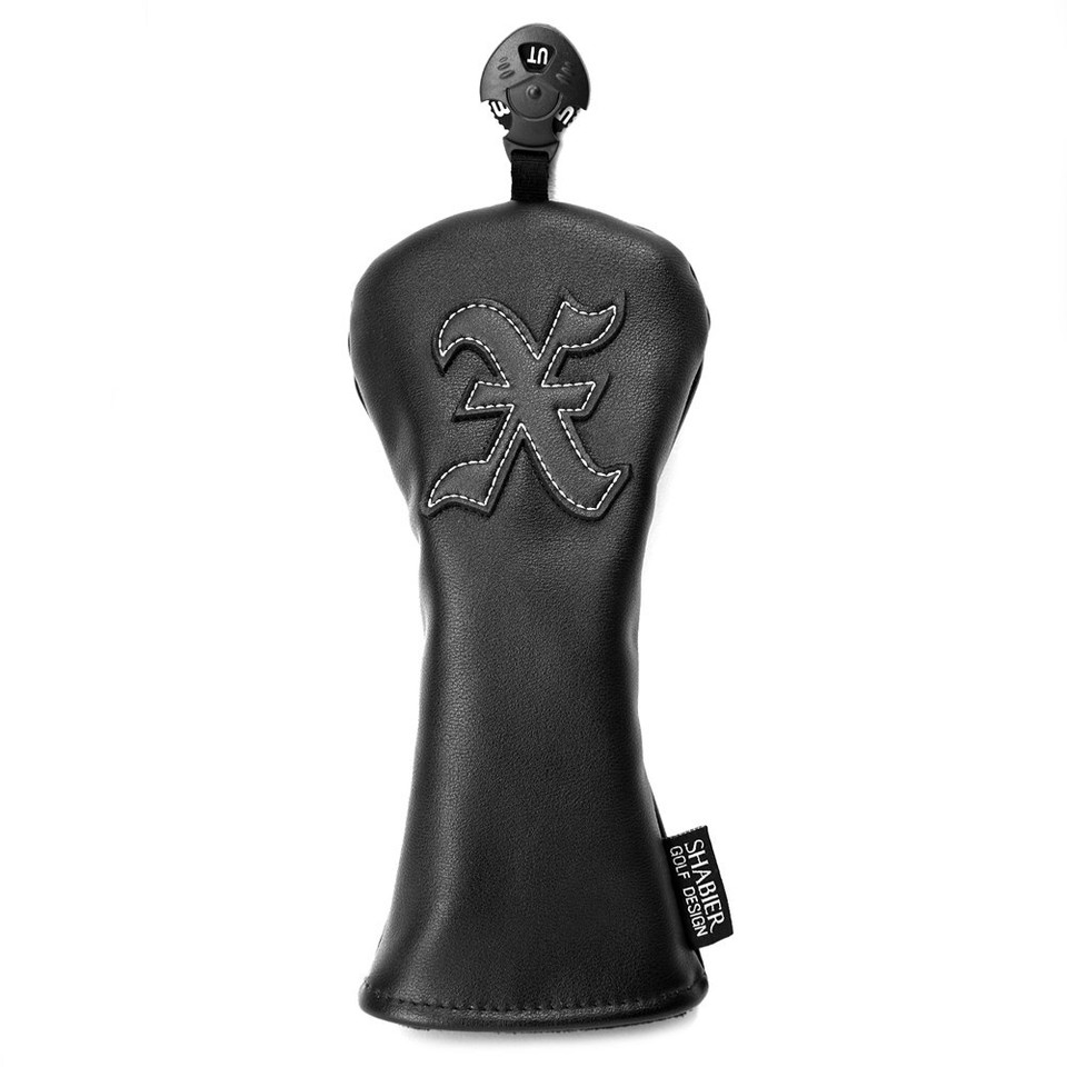 Black Leather Golf Club Covers Set with Driver, Fairway, UT eBay