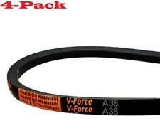 4-PACK MVP Industrial A38/4L400 V-Force Premium V-Belt 1/2" Width X 40" Length