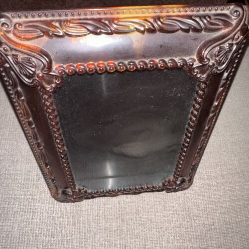 Lucite Plastic Ornate Vintage Style Shadow 3D PICTURE FRAME Display - Picture 1 of 10