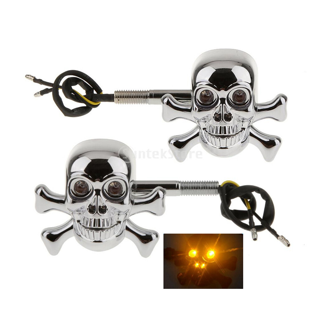 Alloy Art LED Anteriore Segnale Luci Fumè Lente / Ambra LED Nero Liscio