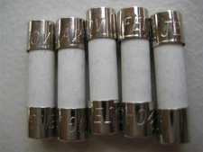 5X Philmore FUSES 5x20MM Fast Acting Blo F 250 Volts CERAMIC 25 or 30 Amp 216