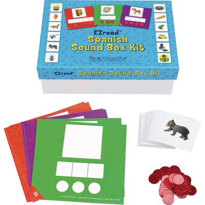 Spanish Sound Box Kit - Phoneme Segmentation Kit - Reading Games