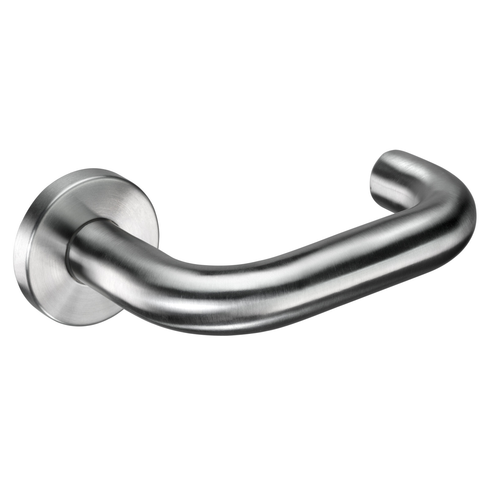 Satin Stainless Steel Return to Door Lever Door Handles