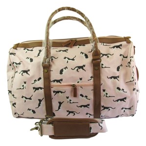 light pink gym bag