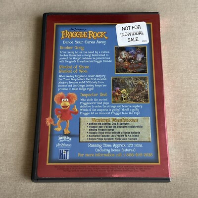 Fraggle Rock: Dance Your Cares Away (DVD 3-Eps) Jim Henson Puppets
