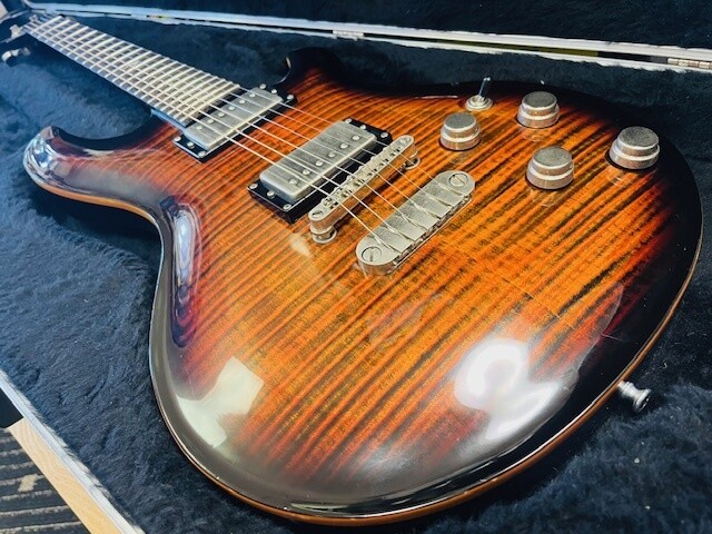 Electric Guitar Dean Hard Tail Select Rare Tiger Eye Finish