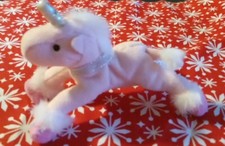 Animal Alley Unicorn Pink White Mane TOYS R US Mini Plush 2001