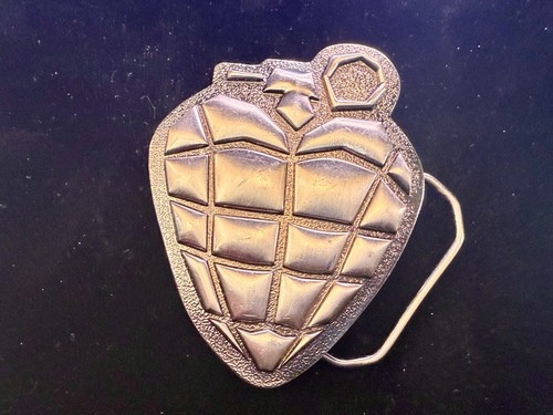 Green Day Heart Like A Hand Grenade 2004 Belt Buckle American Idiot Album Rock - Picture 13 of 16